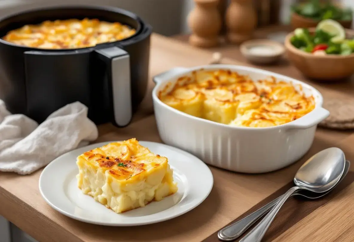 Ce gratin dauphinois au Airfryer coche toutes les cases : ultra rapide, croustillant, fondant, sans compromis