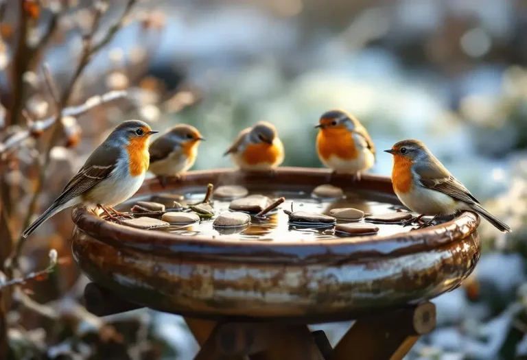Donner de l’eau aux oiseaux en période de gel peut vraiment leur coûter la vie