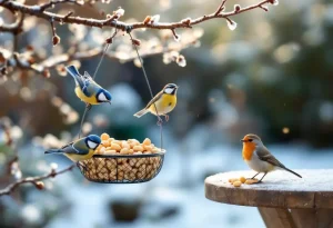 En décembre, ce petit aliment du placard que les jardiniers négligent peut vraiment sauver les oiseaux de leur jardin