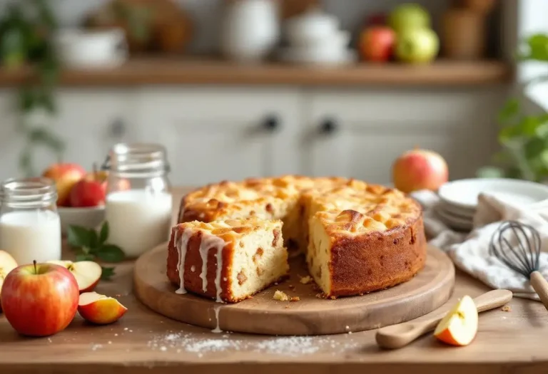 Gâteau pommes-yaourt ultra moelleux : « je n’en rate plus un seul depuis que j’utilise cette astuce de ma grand-mère »