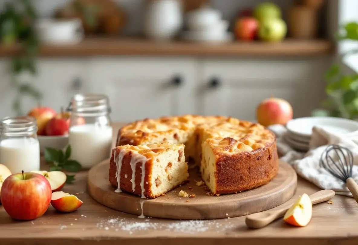 Gâteau pommes-yaourt ultra moelleux : « je n’en rate plus un seul depuis que j’utilise cette astuce de ma grand-mère »