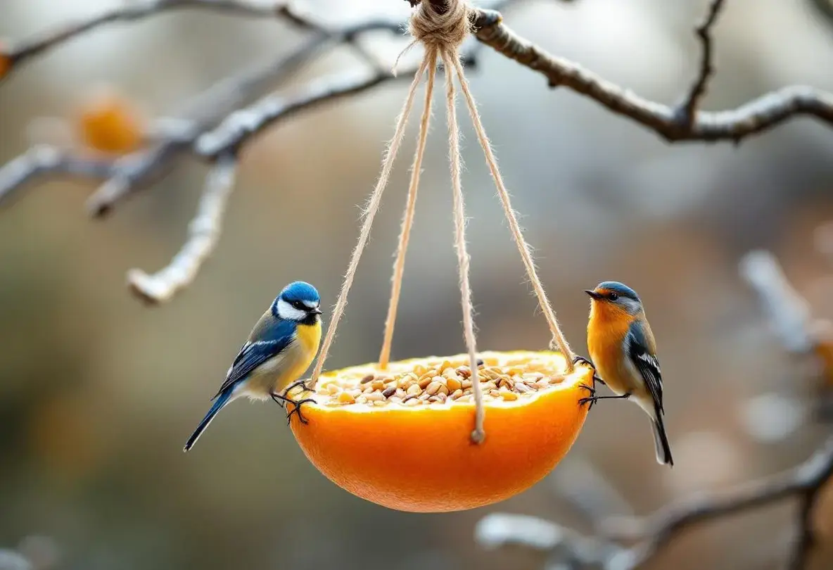 « Je l’ai posée hier, ils sont venus dès ce matin » : cette mangeoire maison à fabriquer en 5 minutes devient un véritable aimant à oiseaux