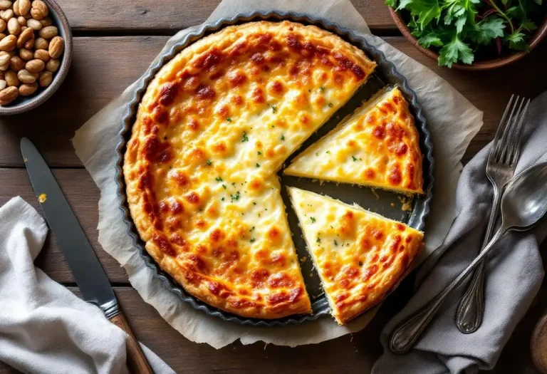 La tarte 4 fromages qui fait fondre tous les amoureux de gratiné dès la première bouchée