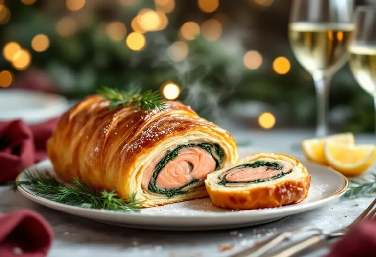 Le feuilleté au saumon qui fait sensation pour Noël (prêt en 30 min)