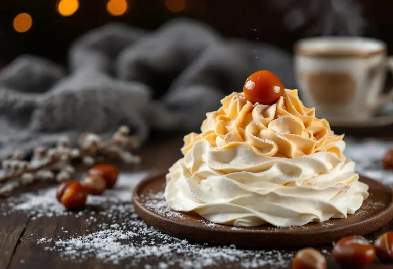 Mont-Blanc : le dessert d’hiver par excellence, ultra fondant et généreux en crème de marrons