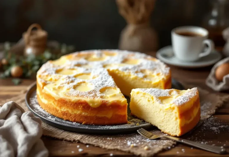 Torta nua italienne : la recette de ce gâteau nuage à la crème pâtissière, un vrai délice !